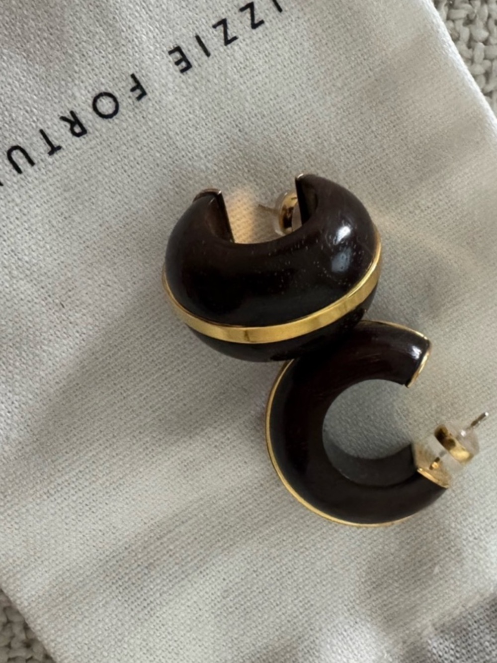 Julia Amory x Lizzie Fortunato Halo Hoops - Picture 4 of 5